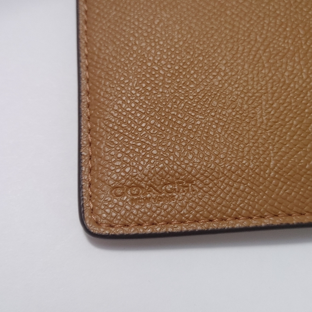 Coach Medium Corner Zip Wallet Yellow/Silver - Picture 10 of 13